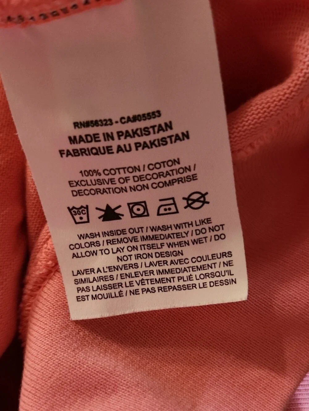 Nike Just Do It  100% Cotyon Coral Hoodie with Color-Block Logo Patch Sz 1X